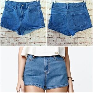 Bullhead super high rise stretch short shorts